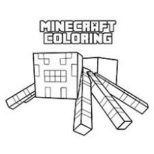 37 Free Printable Minecraft Coloring Pages For Toddlers Minecraft Coloring Pages Coloring Pages Spider Coloring Page