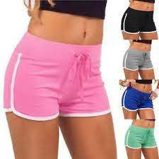Jacket, bra, hotpants, holster belt, gloves, armband, boots, helmet (with resizer), guns for holsters and for hands. Damen Sommer Sport Shorts Hotpants Kurze Trainingshose Laufhose Sweathose Hose Ebay