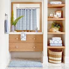 This convenient kit includes a 24 in. Classic Blue Chambray Bathroom Collection Target