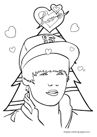 You can download justin bieber with hearts coloring page for free at coloringonly.com. Drawing Justin Bieber 122483 Celebrities Printable Coloring Pages