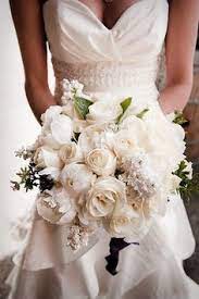 17 piece package silk flower wedding bridal bouquet apple red black pearl damask. 440 White And Cream Bouquets Ideas In 2021 Cream Bouquets Wedding Wedding Bouquets