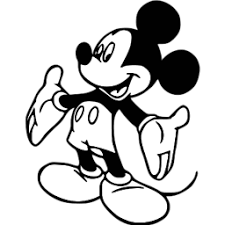 Black And White Mickey Mouse Clubhouse Clipart Mickey Mouse Happy Clip Art Svg Picture Mickey Mouse Clipart Mickey Mickey Mouse