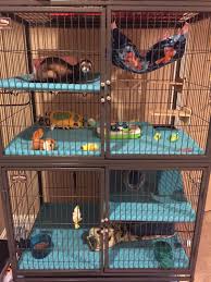So i have been wanting to put u haul furniture pads into my cage liners for a while because i've heard they are really absorbent, easy to wash, and reduce the smell (although my cage isn't too stinky, fortunately :) this is basically me winging it because i didn't watch any how to videos before hand. Custom Fleece Ferret Critter Nation Cage Liner For Ferrets Etsy Critter Nation Cage Pet Ferret Pet Cage