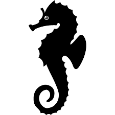 Wall Decal Seahorse Seahorse Art Silhouette Art Animal Silhouette
