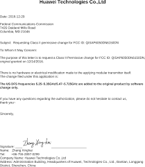 Let us see a template first to understand the format of the application for leave in school. Ap6050dn6150dn Wireless Lan Access Point Cover Letter Class Ii Permissive Change Format Letter Huawei Technologies