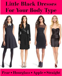 Some apple shapes are thicker at the waistline and are referred to as diamond shaped, while other are thicker in the lower abdomen and are often called oval shapes. Little Black Dresses For Your Body Type The Best Lbd For Your Shape