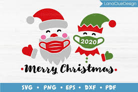 Download icons in all formats or edit them for your designs. Merry Christmas 2020 Masked Santa And Elf Svg Png Dxf Eps 953903 Cut Files Design Bundles