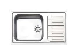 Four suction cups and a wire. Apell Mlg861irbc Melodia Semi Flush Sink 1 Bowl Drainer Right Cm 86x50 Brushed Stainless Steel Vieffetrade