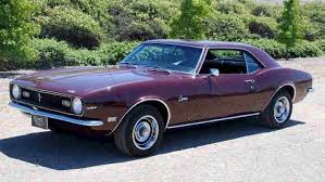 Image result for Cordovan Maroon 1968 Camaro