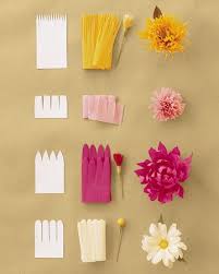 Decoupages Differentes Fleurs Trabalhos Manuais Flores De Papel De Seda Fazer Flores De Tecido