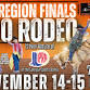 IPRA All Region Finals Pro Rodeo event in Swainsboro, GA