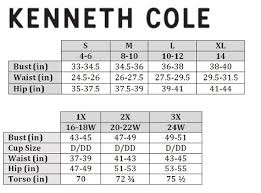 34 Competent Kenneth Cole Swimwear Size Chart