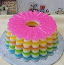 Sedapnya puding laici berkuah ni.kalau cuaca panas, sesuai sangatlah buat puding ni. Resep Puding Pelangi Dan Cara Membuatnya