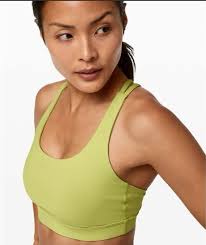 Lululemon Energy Bra In Wasabi Size 6 Bin 260
