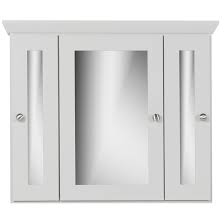Medicine cabinets are traditionally only seen from the front. Highland Dunes Chesney Tri View 30 X 27 Surface Mount Framed Medicine Cabinet With 9 Adjustable Shelves Wayfair