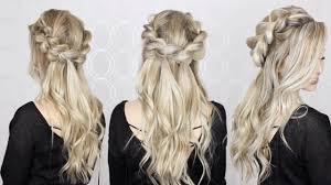 It helps fine hair appear thicker, makes the most of thick the curtains haircut does require a couple inches of bangs but this medium length cut is even longer all over. Https Www Youtube Com Watch V Kd26xdhgmbm Feature Share Easy Braids Half Up Hair Pull Through Braid