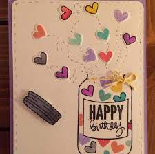 Maybe you would like to learn more about one of these? Diy Birthday Card Ideas Hearts Fly Out Glass Creative Birthday Cards Diy Birthday Card For Boyfriend Birthday Cards Diy