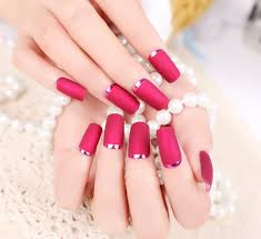 24pcs Set Full Cover Acrylic False Nails Matte Red Metallic French Fake Nails Tip Short Faux High Quality Free Glue Acrylic False Nails False Nailsfrench Fake Nails Aliexpress A wide variety of matte acrylic nails options are available to you, such as yes, no.