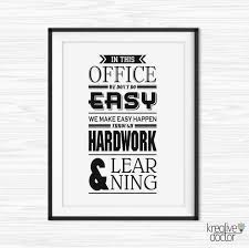 In This Office Wall Art Printable Quote Poster For Office Etsy In 2021 Printable Wall Art Quotes Word Wall Art Wall Art Quotes