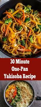 One Pot Veggie Yakisoba Recipe Momsdish Yakisoba Recipe Veggie Yakisoba Recipe Recipes