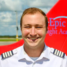 Meet Epic flight instructor Collin Eberle! Collin is a native Texan who  moved to New Smyrna Beach in 2022. He has a bachelor's degree in business  management from Oklahoma State University. Flying