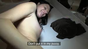 PublicAgent Rebecca has stunning blue eyes and a tight fit body.