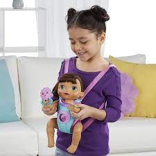 Amazon Com Baby Alive Baby Go Bye Bye Brunette Toys Games