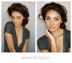 Naturally Beautiful Photography Styling Mimi Taylor Makeup Hair Mimi Taylor Artistry Tea Natural Wedding Makeup Brunette Makeup Bride Makeup