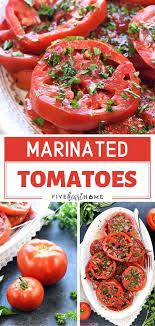 The Best Marinated Tomatoes In 2020 Marinated Tomatoes Heart Healthy Side Dish Marinated Tomato Salad Recipe