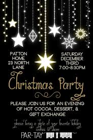 Black And Gold Party Invitations Templates Free Free Christmas Party Invitation Party Like A Cherry Christmas Party Invitation Template Elegant Christmas Party Invitations Christmas Party Invitations Free