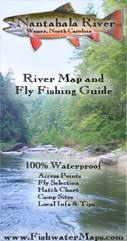 Nantahala River Map Wesser Nc