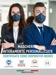 Proteggi te stesso e l'ambiente con le nostre mascherine lavabili. Mascherine Lavabili Certificate