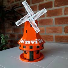 Danach kommt der breite hals, auf dem sich schlussendlich das kernstück befindet, nämlich die einzelnen flügel der eigentlichen garten windmühle. Obj Datei Joinville Eingang Windmuhle Garten Ornament Kostenlos Herunterladen Design Zum 3d Drucken Cults