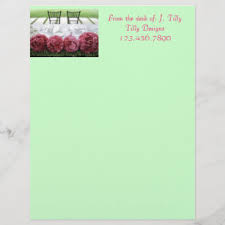 A letterhead is considered to be an identifier, one that differentiates you from competing companies. From The Desk Of Letterhead Zazzle