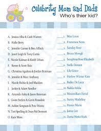 Baby Celebrity Game Celebrity Baby Pictures Baby Shower Printables Celebrity Baby Showers