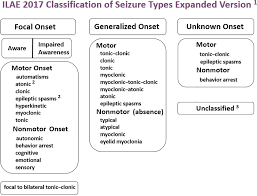 Operational Classification Of Seizure Types By The