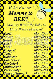 Baby Shower Game Bumble Bee Baby Shower Game Printable Baby Etsy Bee Baby Shower Bumble Bee Baby Shower Baby Shower Fun
