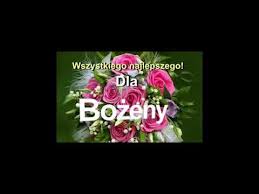 Krystyny i bożeny swoje imieniny najczęściej obchodzą właśnie 13 marca. Urodziny Bozeny Youtube