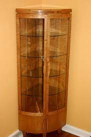Amish bonnet top curio cabinet. Custom Made Corner Curio Cabinet Corner Curio Bedroom Furniture Redo Crockery Cabinet Design