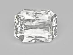 Colorless Sapphire 8 55ct In 2020 Fancy Sapphire Colorless Sapphire