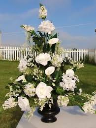 Inspirational designs · great prices · dedicated floral experts High End Silk Flowers Church Wedding Altar Urn Vases Bachlorette Bridal Showers Ebay