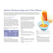 Puri, cair dan dikisar halus. Buku Resepi Makanan Bayi Kanak Kanak Dan Pra Sekolah Shopee Malaysia