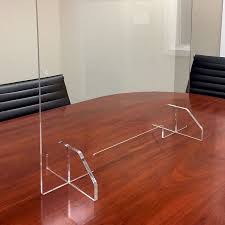 Acrylic Sneeze Guards For Stores Restaurants And Office Spaces In 2020 Acrylic Table Divider Screen Sneeze Guards