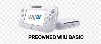 The wii had 88 mb system memory, whereas the wii has a 2gb ram with 1gb reserved for the operating system. Nintendo Wii U Basic Console Preowned Wii U Hd Png Download 600x600 1269186 Pngfind