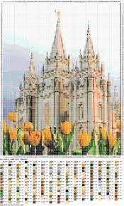 Free lds temple cross stitch patterns. 24 Temple Cross Stitch Ideas Cross Stitch Stitch Lds Cross Stitch