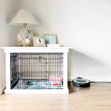 You can repurpose some scrap wood for this purpose, to cut down on the cost of the diy plan. Diy Dog Crate Popsugar Home