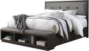 Helping you to do it yourself! Hyndell Dark Brown King Upholstered Platform Storage Bed 1stopbedrooms