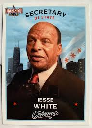2020 DECISION JESSE WHITE CHICAGO POLITICS INSERT CARD #C-39