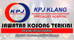 Kerja kosong area klang & shah alam has 2,828 members. Jawatan Kosong Di Kpj Klang Specialist Hospital 28 December 2016 Kerja Kosong 2021 Jawatan Kosong Kerajaan 2021
