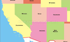 Most southwestern native americans believed that in the universe there exists an almighty, a formless spiritual force that is the source of all life. Free Printable Maps Of The Southwestern Us